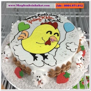 Bánh Sinh Nhật Con Gà Tuổi Dậu - V53
